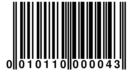0 010110 000043