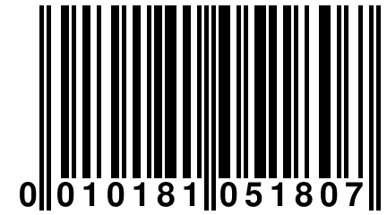 0 010181 051807