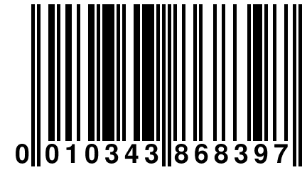 0 010343 868397
