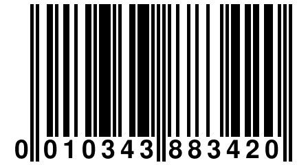 0 010343 883420