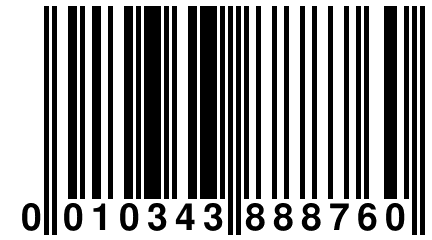 0 010343 888760