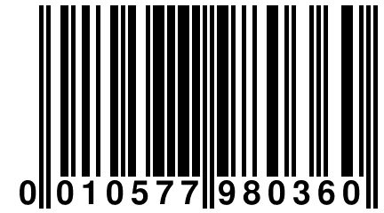 0 010577 980360