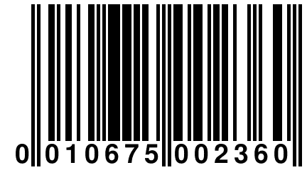 0 010675 002360