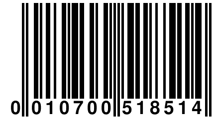 0 010700 518514