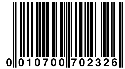 0 010700 702326