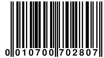 0 010700 702807