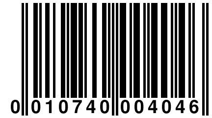 0 010740 004046