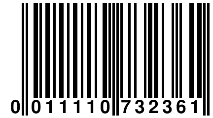 0 011110 732361