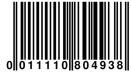 0 011110 804938