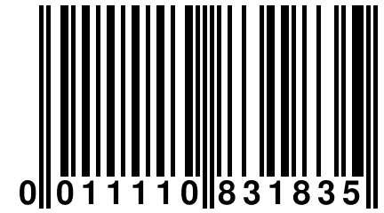 0 011110 831835