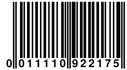 0 011110 922175