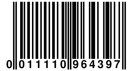 0 011110 964397