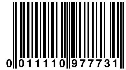 0 011110 977731