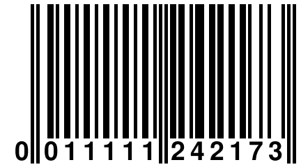 0 011111 242173