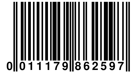 0 011179 862597