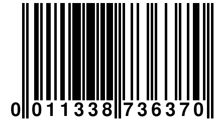 0 011338 736370