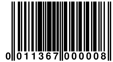 0 011367 000008