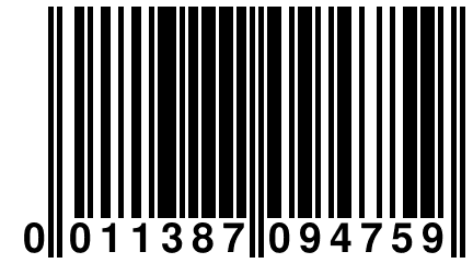 0 011387 094759