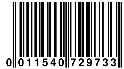 0 011540 729733