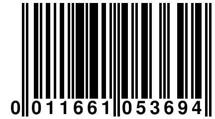 0 011661 053694