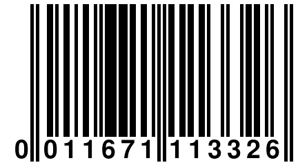 0 011671 113326