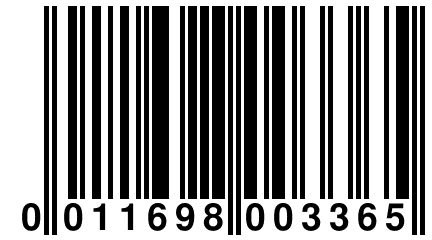 0 011698 003365