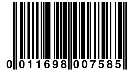 0 011698 007585