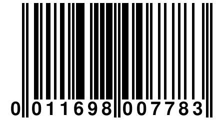 0 011698 007783