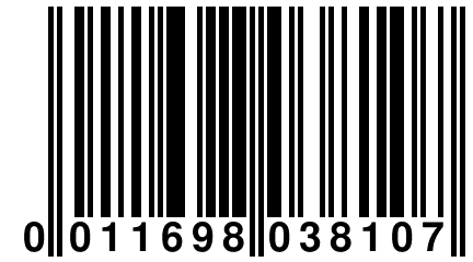 0 011698 038107