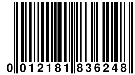 0 012181 836248