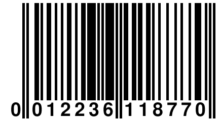 0 012236 118770