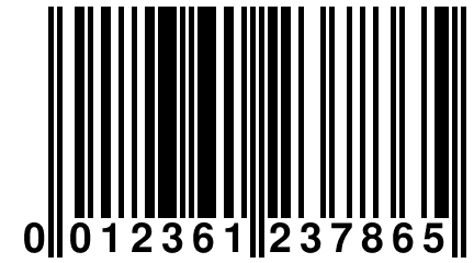 0 012361 237865