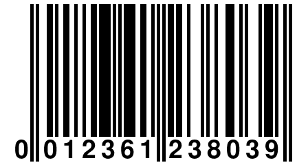 0 012361 238039
