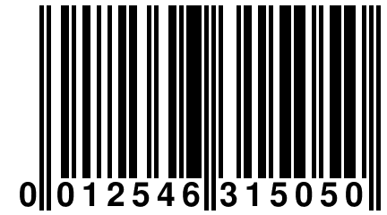 0 012546 315050