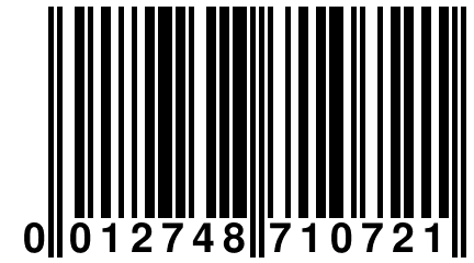 0 012748 710721