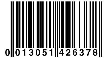 0 013051 426378