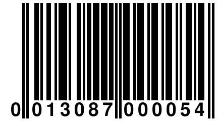 0 013087 000054