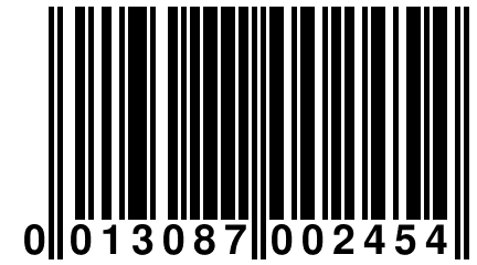 0 013087 002454