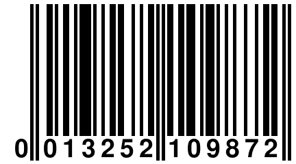 0 013252 109872