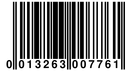 0 013263 007761