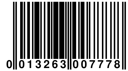 0 013263 007778