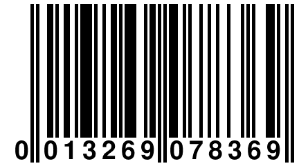0 013269 078369