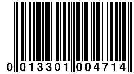 0 013301 004714
