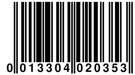 0 013304 020353