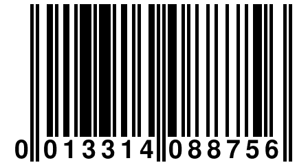 0 013314 088756