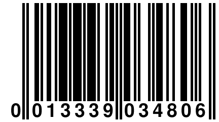 0 013339 034806