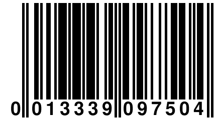 0 013339 097504