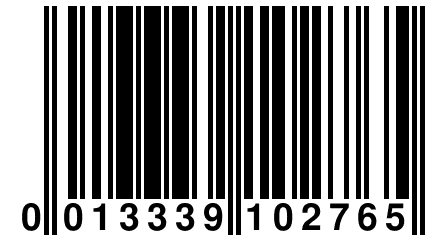 0 013339 102765