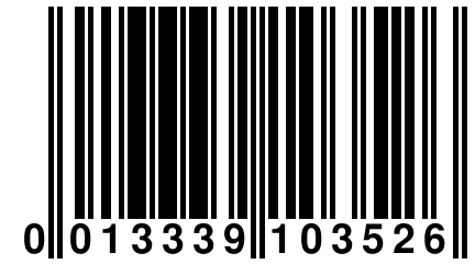 0 013339 103526