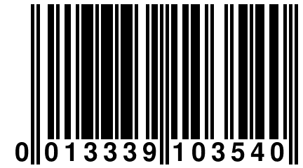 0 013339 103540